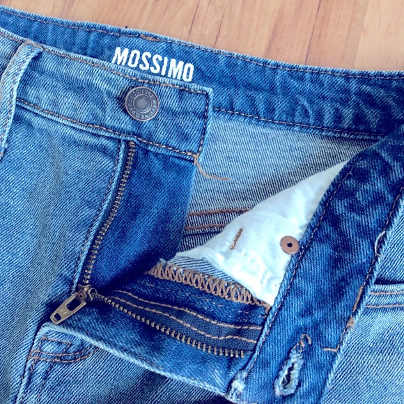 Mossimo Denim Skirt Distressed Size 4 Women’s - Picture 4 of 13